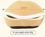Clam Shell Pet Bed for Cats