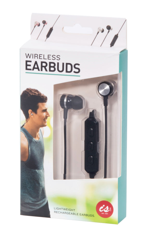 Wireless Earphones - Rechargeable (No risk of losing an ear piece)