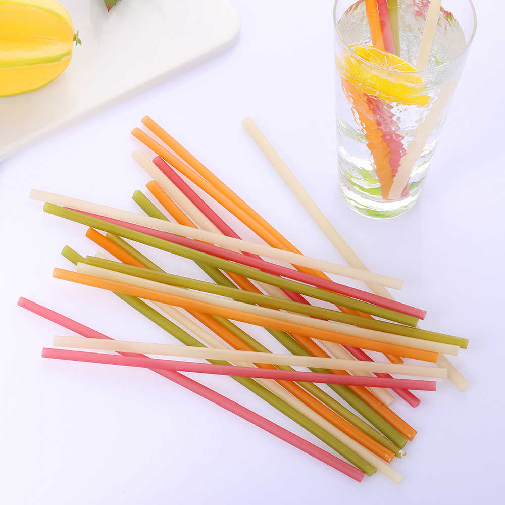Edible Straws (eco friendly) - 100% natural, gluten-free, vegan.