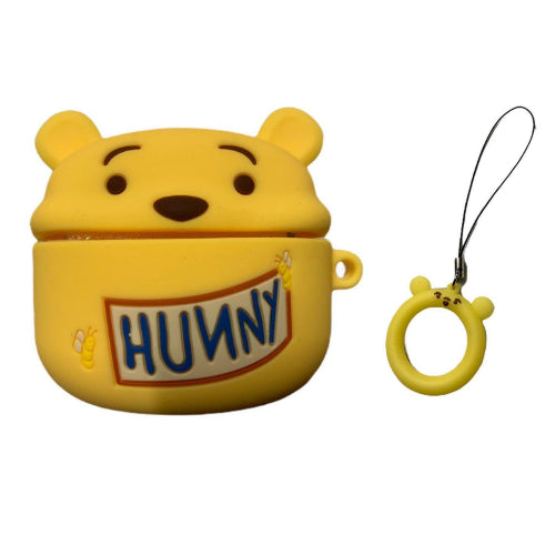 Airpod Pro Case Cover - Hunny the Bear (with tag handle)